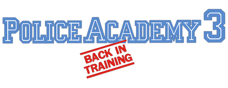 Police Academy 3 Back In Training Movie Logo Police Academy 3 Back In Training Movie Logo