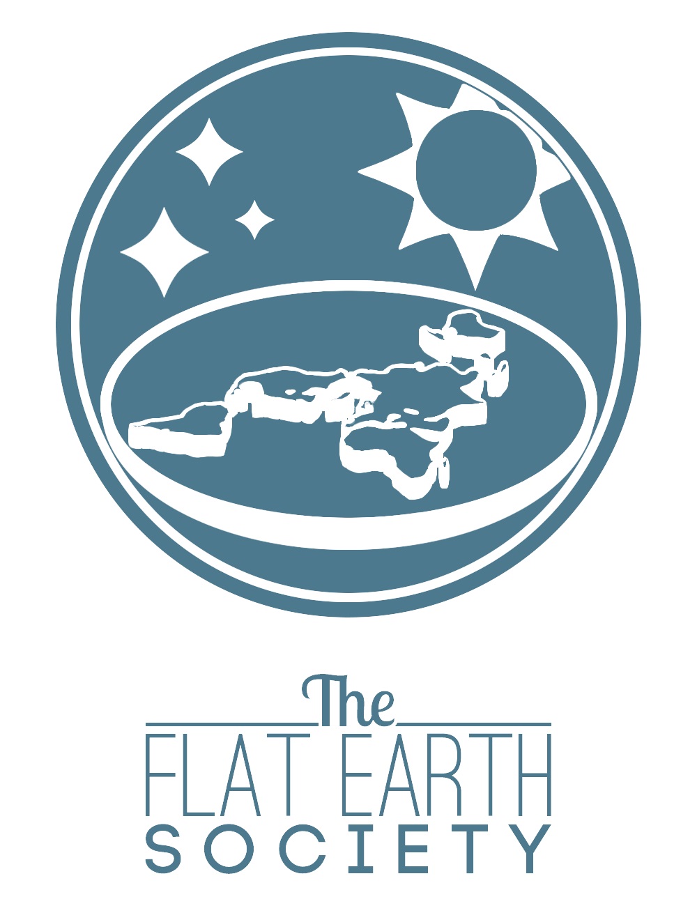 flat earth society flag