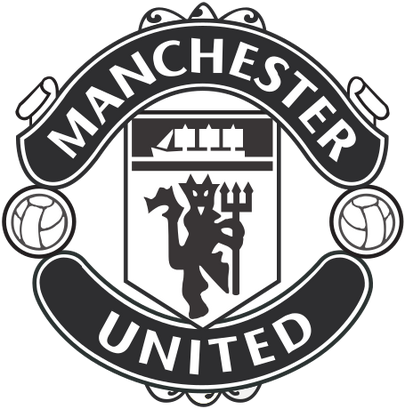 File:Manchester United FC logo (monochrome).svg ...