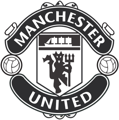 File:Manchester United FC logo (monochrome).svg | Logopedia | FANDOM ...