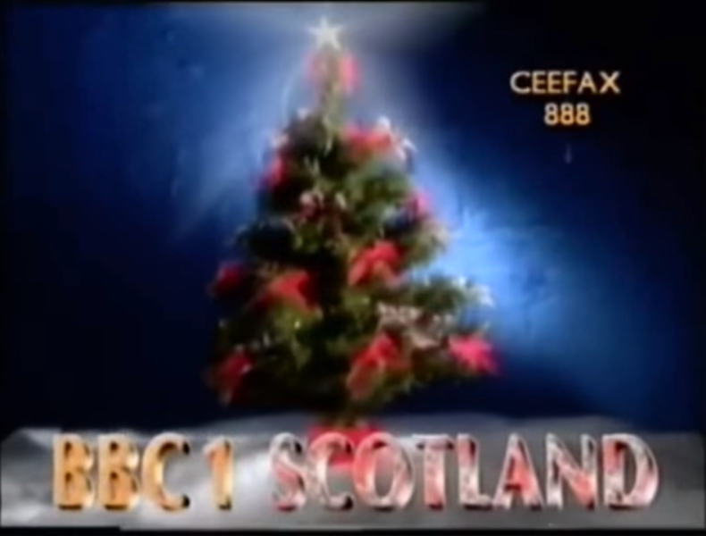 Bbc One Scotland Christmas 1989 Ident Png Bbc One Scotland Christmas 1989 Ident Png