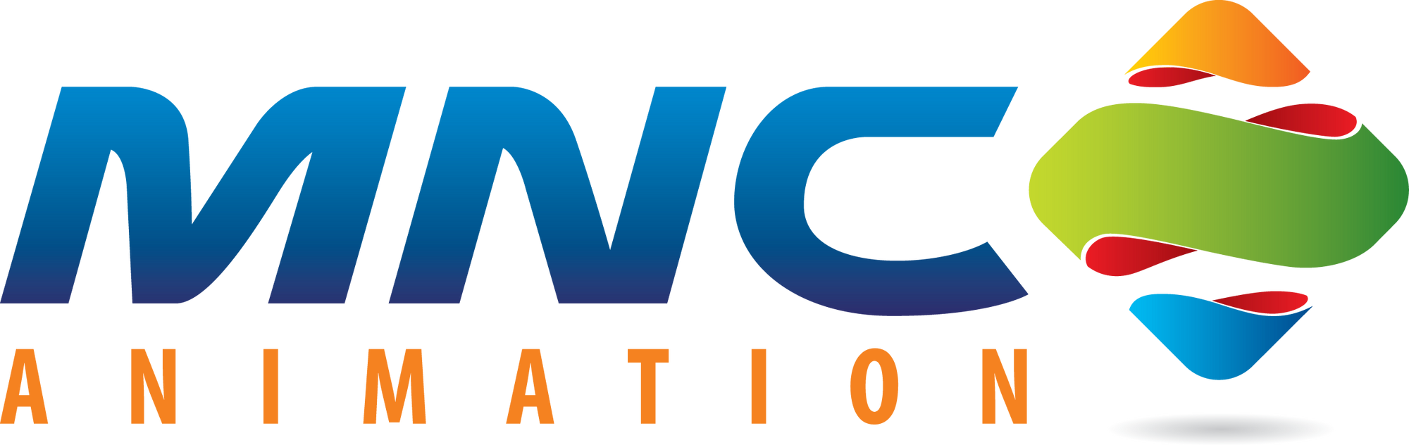 MNC logo. MNC animation logo. MNC 3211/.,mnbvcxz.