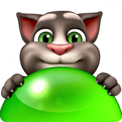 talking tom bubble shooter