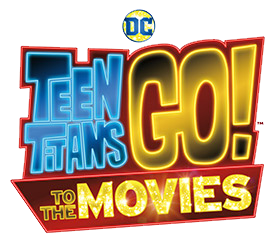 Image result for teen titans go to the movies logo