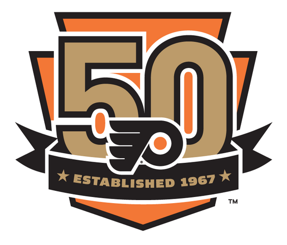 Image Philadelphia Flyers Logo 50th Anniversarypng Logopedia Fandom Powered By Wikia 