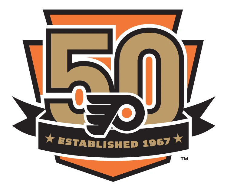 Image Philadelphia Flyers logo (50th anniversary).png Logopedia