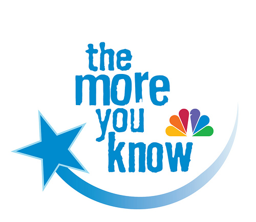 the more you know