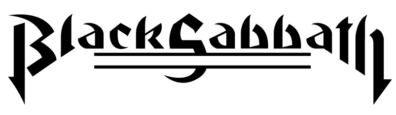 Broken computer pile black sabbath logo