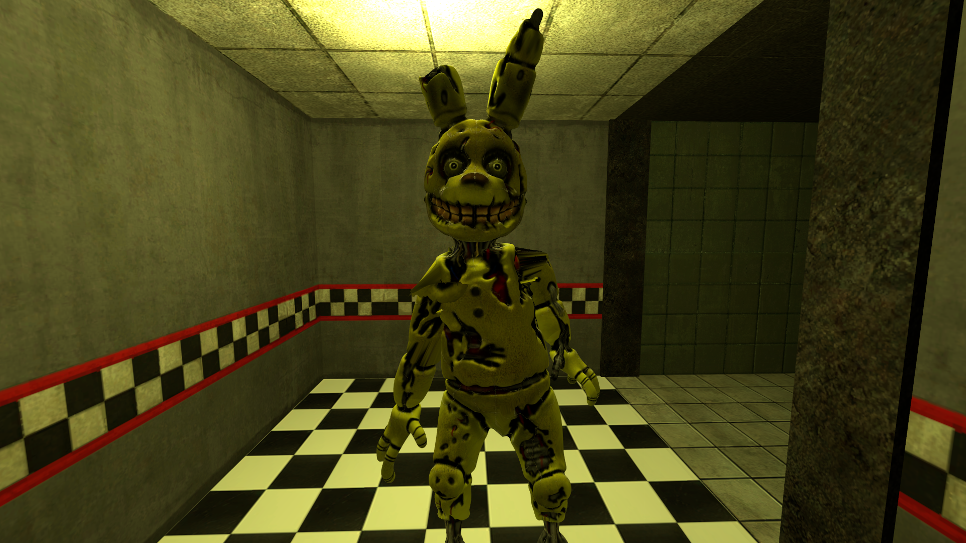 Сюжет фнафа. Five Nights at Freddy's 4. Пиццерия Фредди СПРИНГТРАП. Five Nights at Freddy's спринг Фредди.