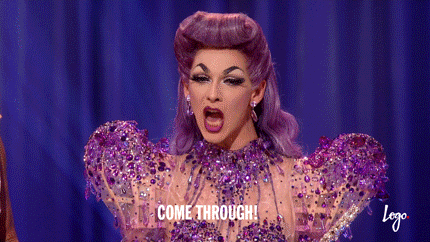 Image result for rupaul drag race gif