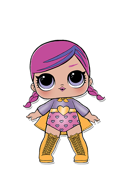 superhero lol doll