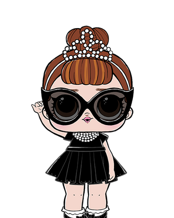 lol doll with glasses