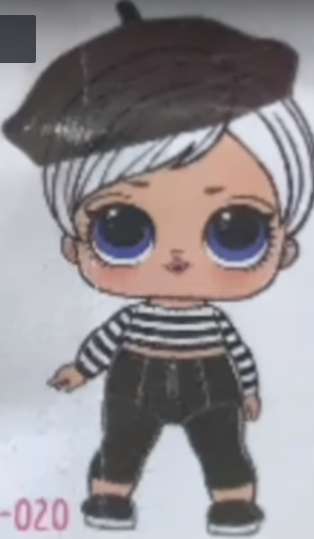 lol doll beatnik babe