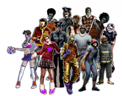 Lollipop Chainsaw Enemies Zombies