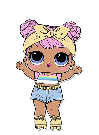 LOL Surprise Confetti Pop Series 3 Wave 1 Opposites Club Doll DAWN