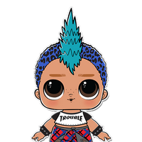 punk boy lol doll for sale
