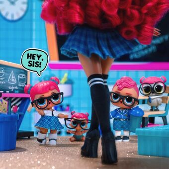 lol doll teachers pet glitter series