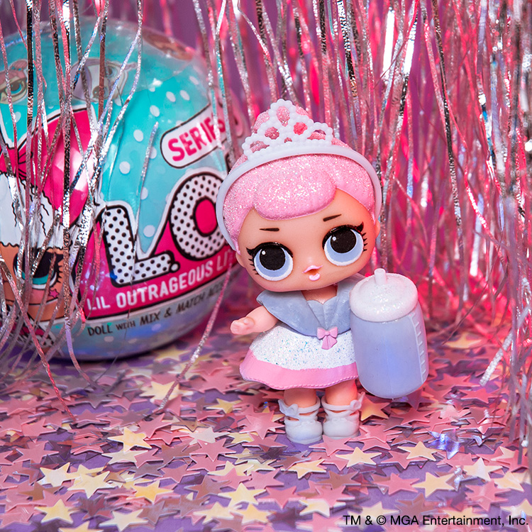 lol glitter queen doll