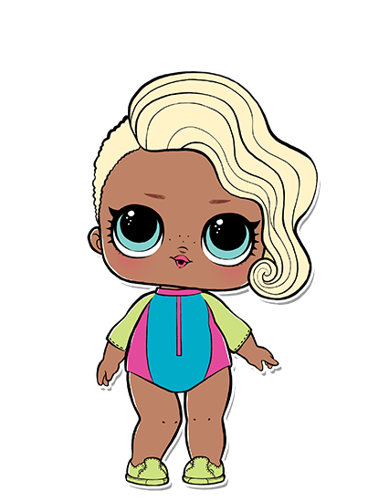 lil surfer babe lol doll