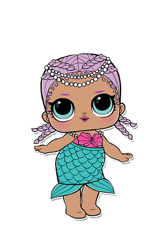 lol mermaid baby
