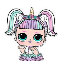 unicorn girl lol doll