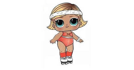 roller skater lol doll