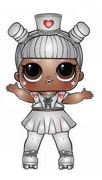 lol doll with silver hair