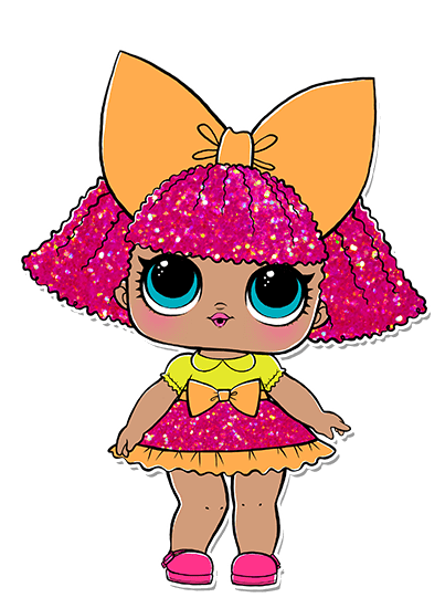 lol omg glitter queen