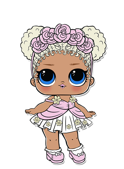 flower girl lol doll