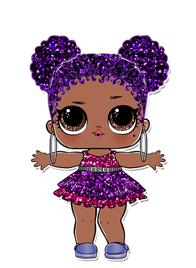 names of lol dolls glitter series