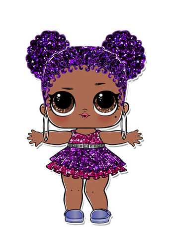 purple lol doll