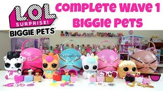 lol surprise biggie pets videos