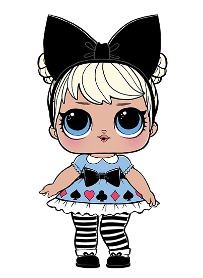 LOL SURPRISE DOLL CURIOUS Q.T SERIES 2 - STORYBOOK CLUB - BIG SISTER L.O.L