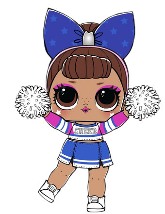 cheerleader lol doll