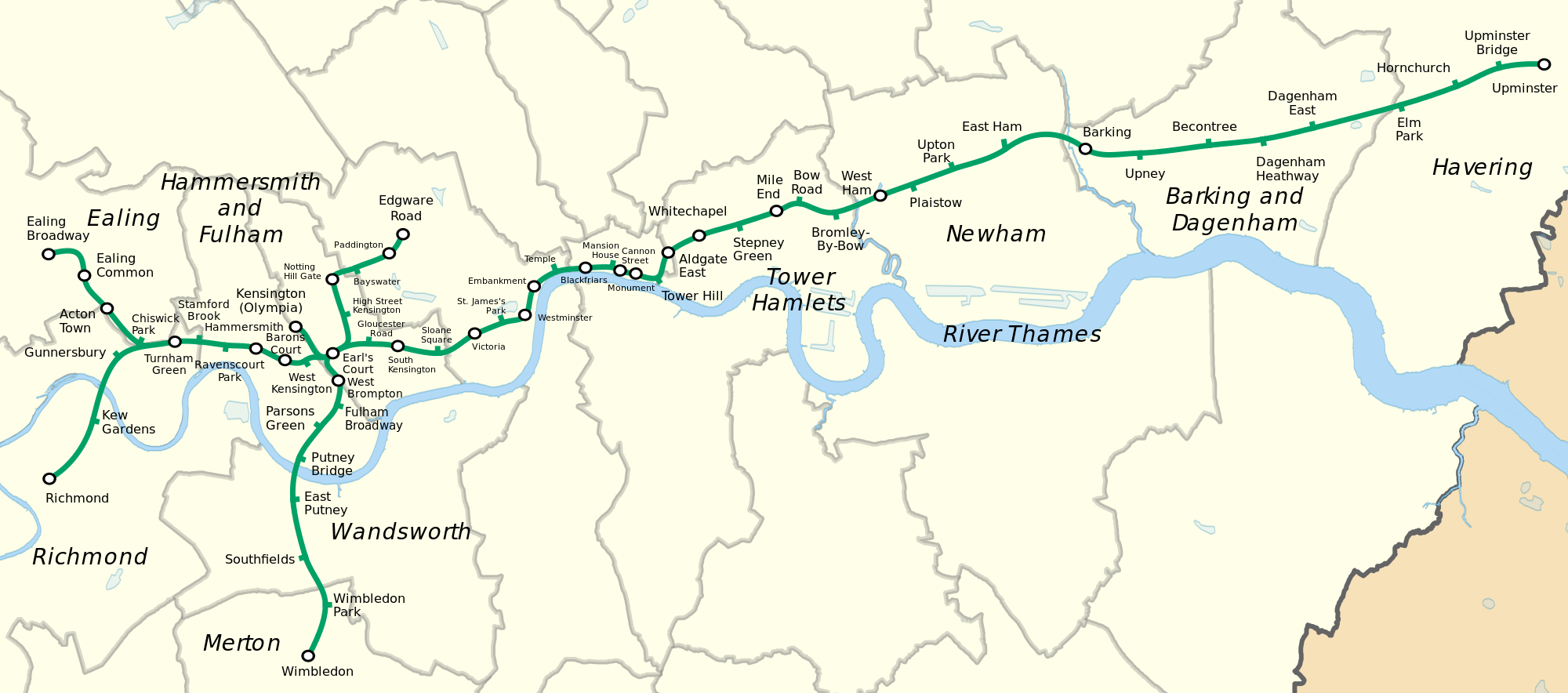 district line london mappng