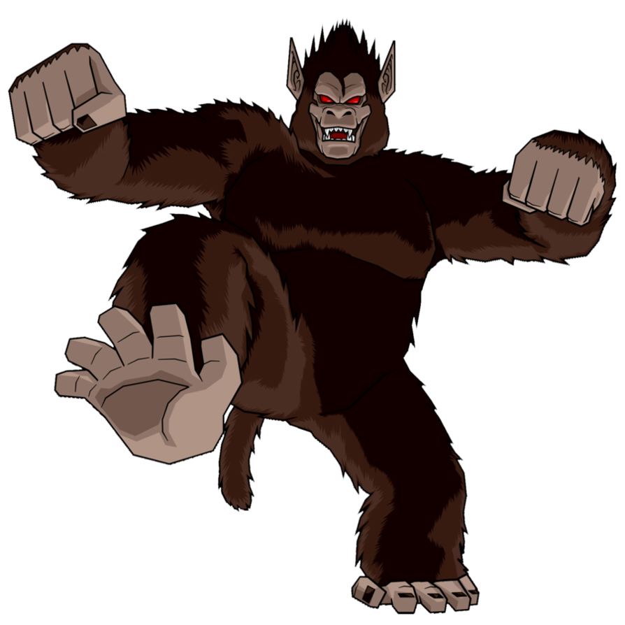 Image Kid  Goku  Oozaru  png The Lookout FANDOM 