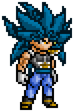 Ticholla Cybo Saiyan Sprite Left