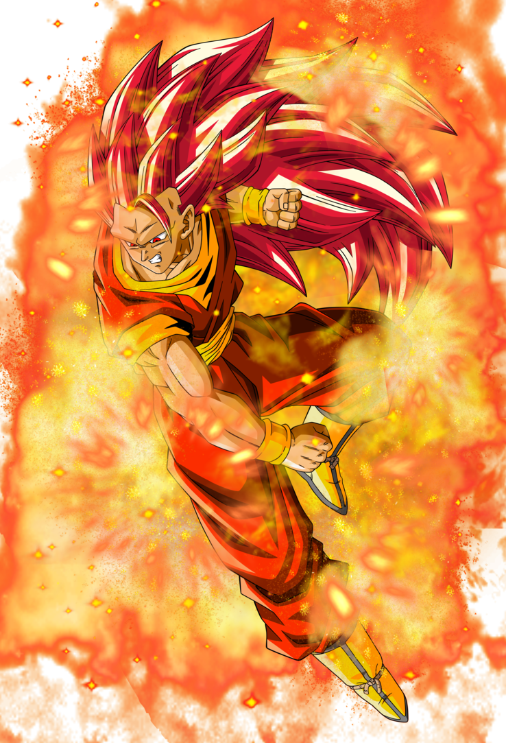goku transforms into super saiyan god