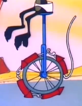 Jet-propelled unicycle