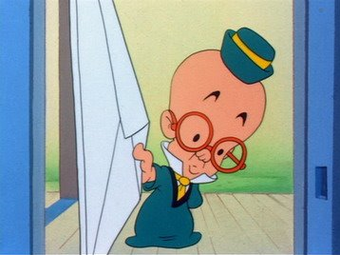 The Little Man From The Draft Board Looney Tunes Wiki Fandom
