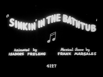 Sinkin In The Bathtub Looney Tunes Wiki Fandom