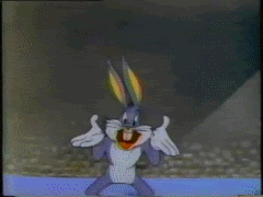 Image result for MAKE GIFS MOTION IMAGES OF BUGS BUNNY WRESTLING THE GORILLA HUFFING