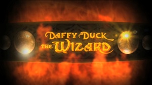 Daffy Duck the Wizard title card