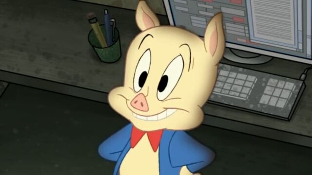 Image Porky Pig Happyjpg The Looney Tunes Show Wiki FANDOM