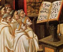 Monjes-cantando