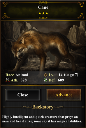 Card - Cane