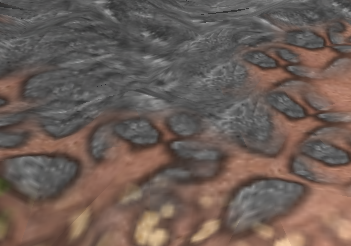 Blending stone and dirt
