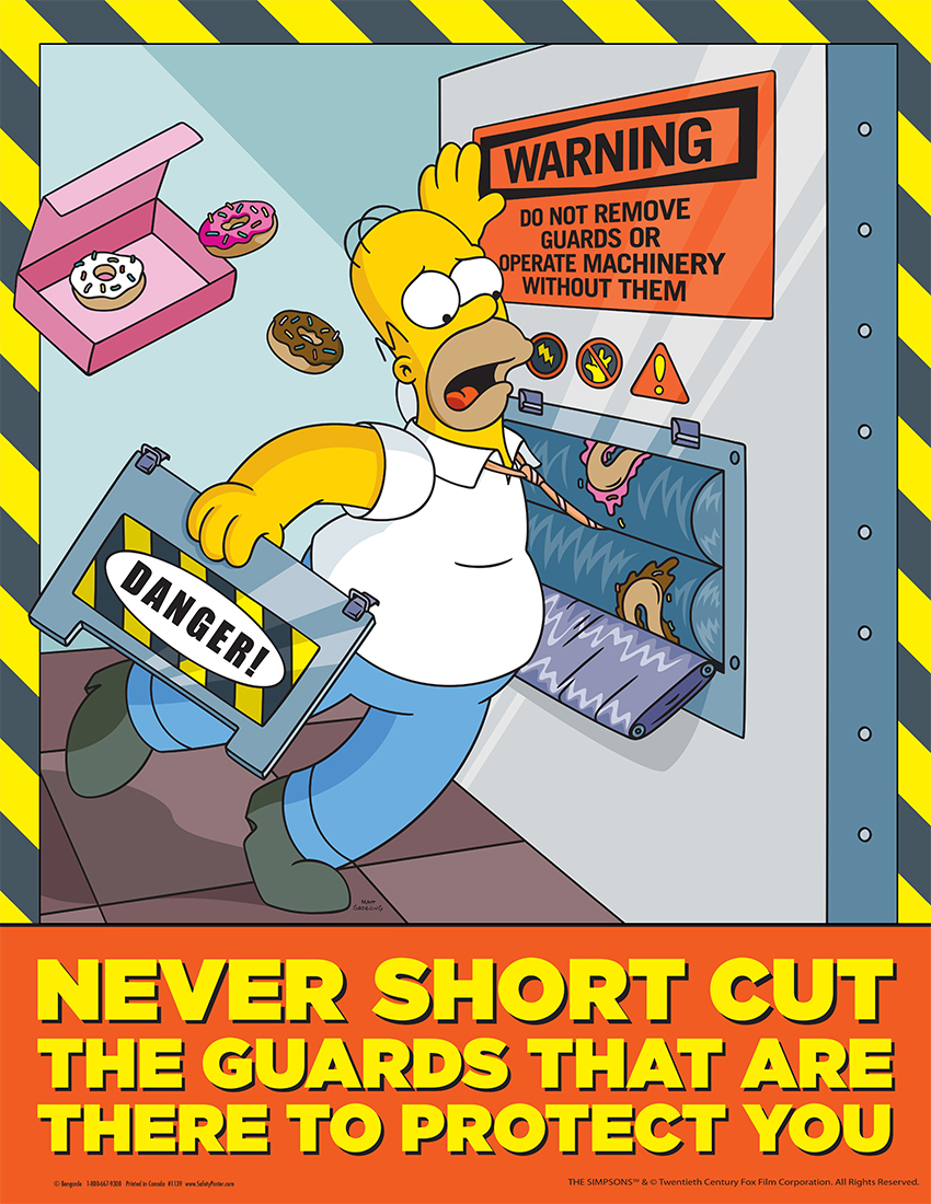 Imagen - The Simpsons Safety Poster 39.png | Simpson Wiki en Español ...