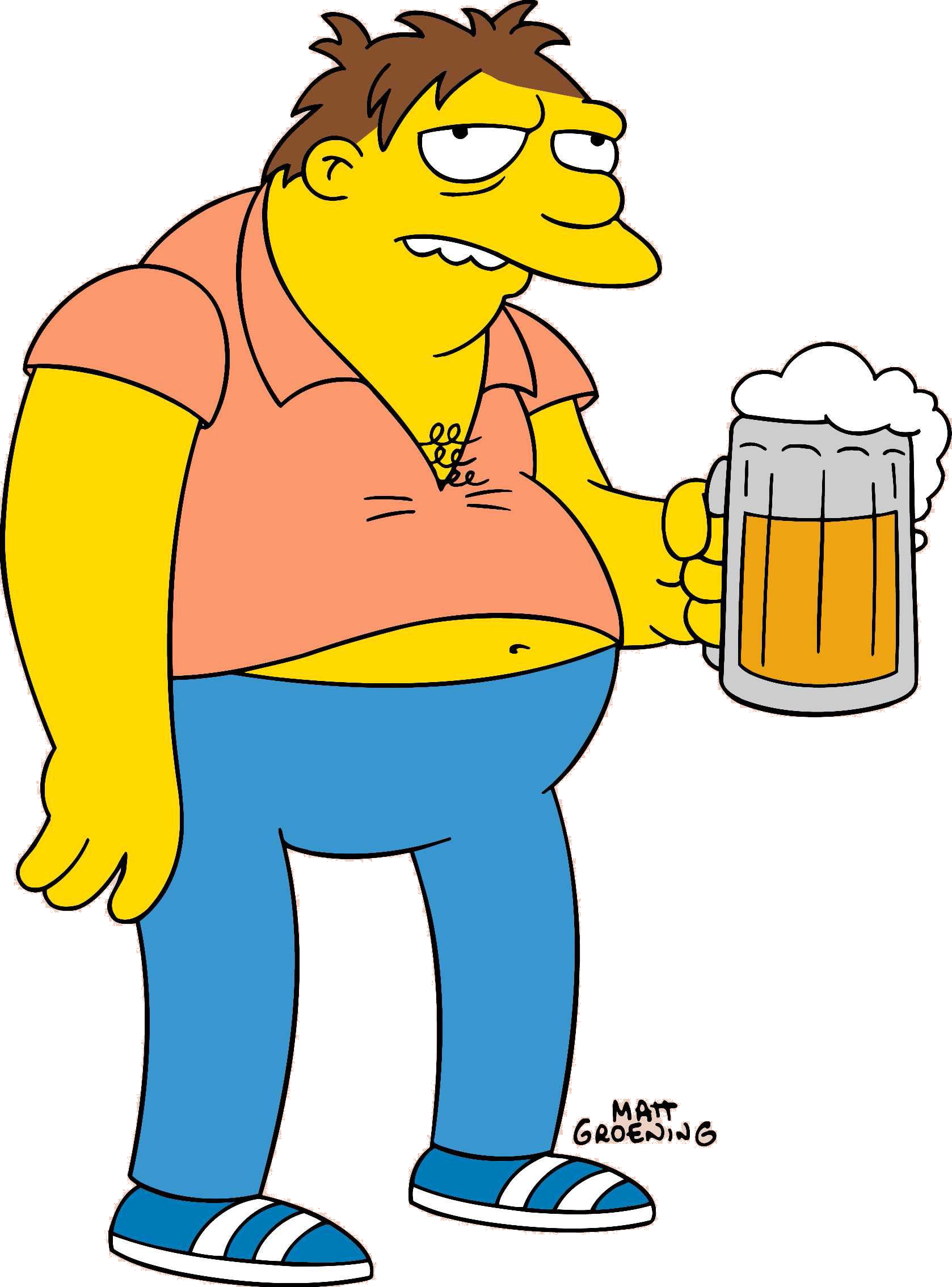 Barney Simpsons Png