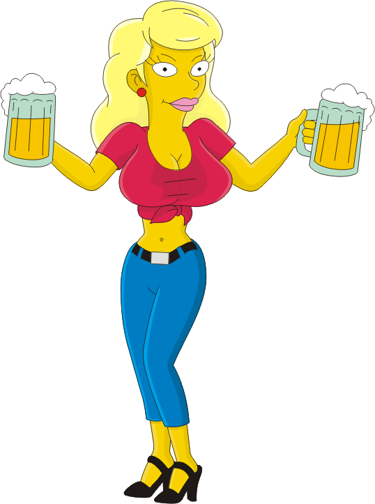 Simpsons rule 34. Титания симпсоны. Мардж симпсон с пивом. Симпсоны девушки. Девушки из Симпсонов.
